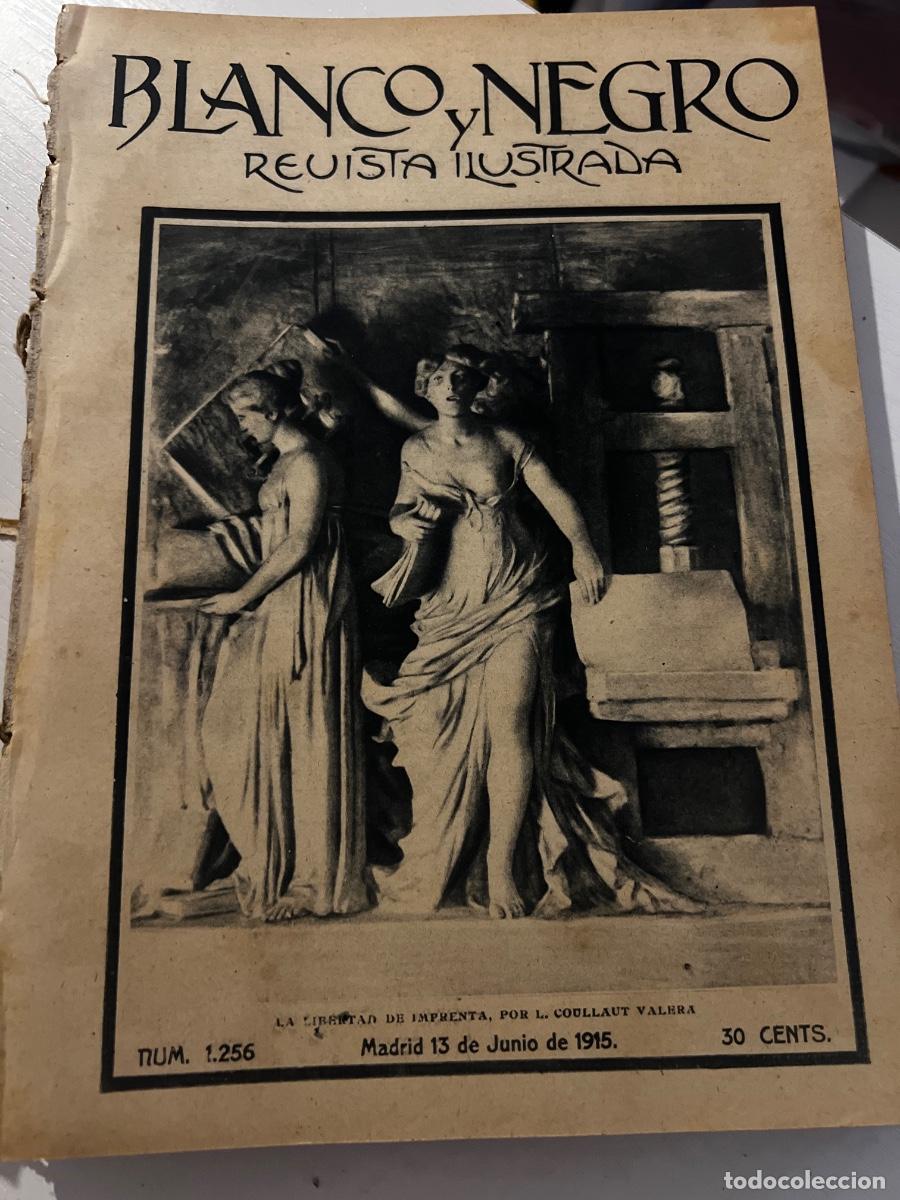 Coleccionismo de revistas y peri&oacute;dicos: BLANCO Y NEGRO. N&ordm; 1256. A&Ntilde;O 1915. DESEMBARCO EN ALEJANDR&Iacute;A. ESCENAS CORDOBESAS. NI&Ntilde;OS SIN MADRE.