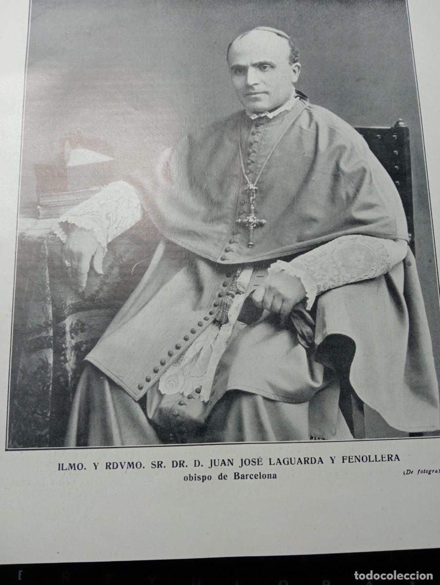 Coleccionismo de revistas y peri&oacute;dicos: REVISTA A&Ntilde;O 1909 OBISPO LAGUARDA CARRION DE LOS CONDES MONUMENTO EN GERONA INUNDACION DE VINAROZ