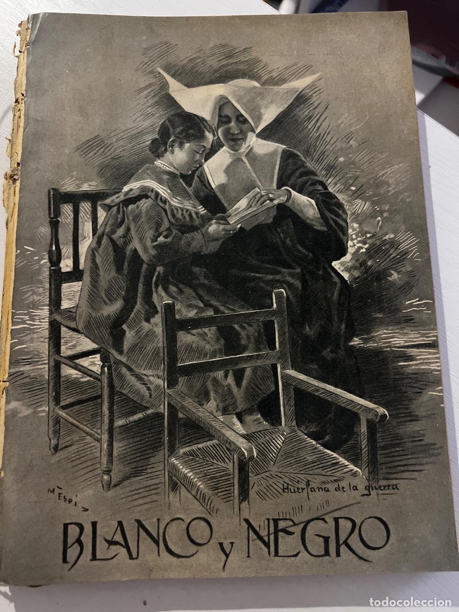 Coleccionismo de revistas y peri&oacute;dicos: BLANCO Y NEGRO. N&ordm; 1259. A&Ntilde;O 1915. EJ&Eacute;RCITO DE LA GRAN BRETA&Ntilde;A. CAT&Aacute;STROFE DE AVIACI&Oacute;N. EMPERADOR DE