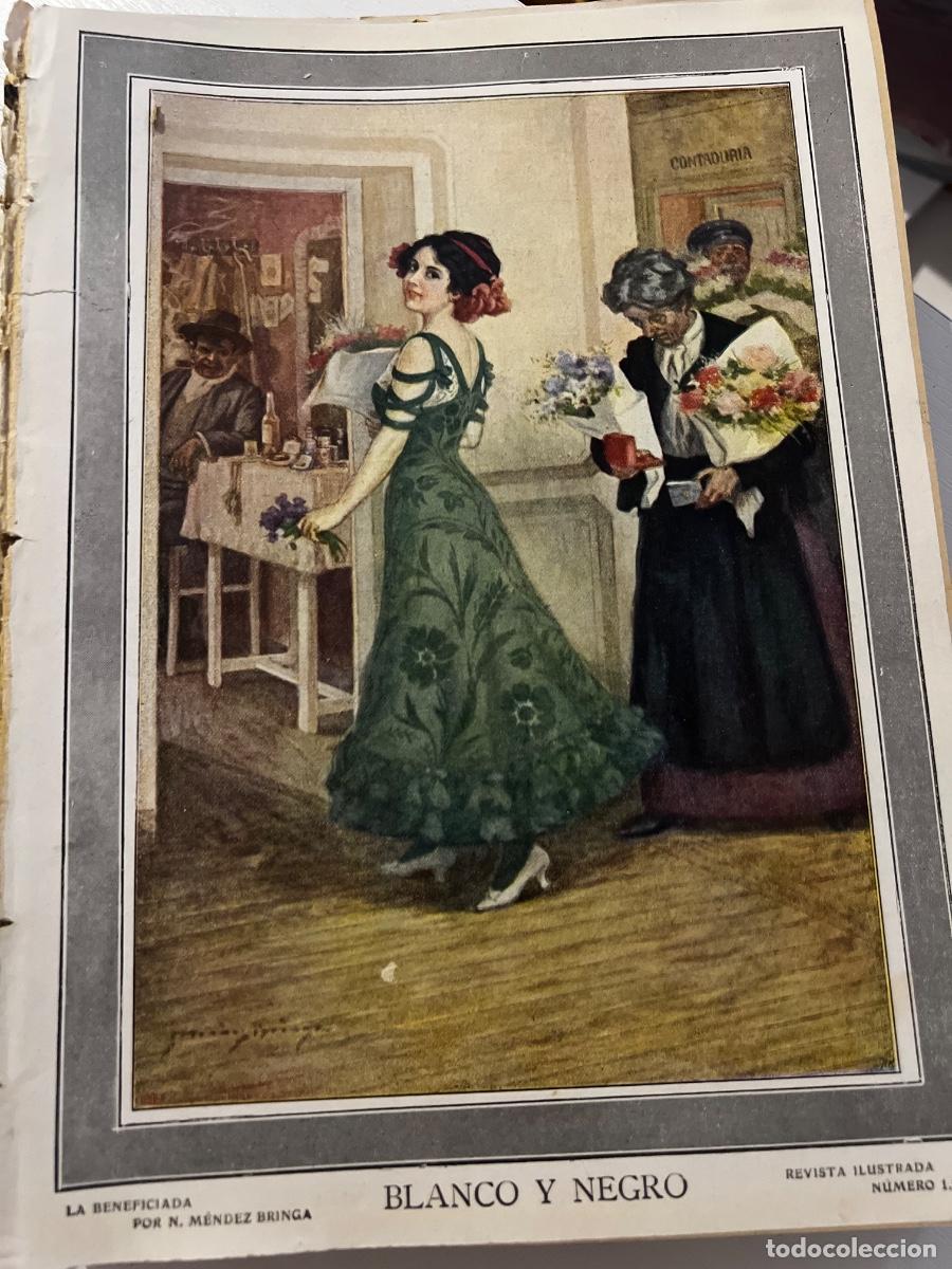 Coleccionismo de revistas y peri&oacute;dicos: BLANCO Y NEGRO. N&ordm; 1096. A&Ntilde;O 1912. ACTUALIDAD MADRILE&Ntilde;A. EL CAMPAMENTO DE LOS ALIJARES. CORRI.. LEER