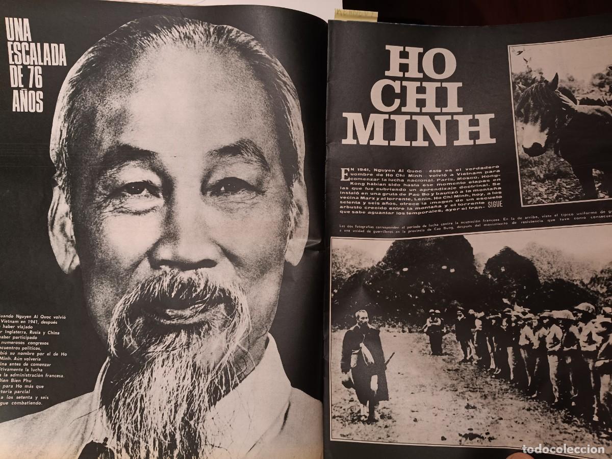 Coleccionismo de revistas y peri&oacute;dicos: HISTORIA DE LA LUCHA DE HO CHI MINH EN VIETNAM. 4 P&Aacute;GINAS DE TRIUNFO 1967