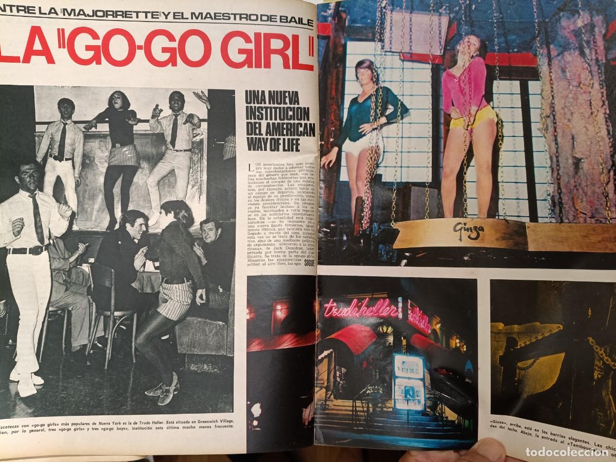Coleccionismo de revistas y peri&oacute;dicos: LLEGAN LAS GOGO GIRL IMPORTADAS DE ESTADOS UNIDOS. 6 P&Aacute;GINAS DE TRIUNFO 1967