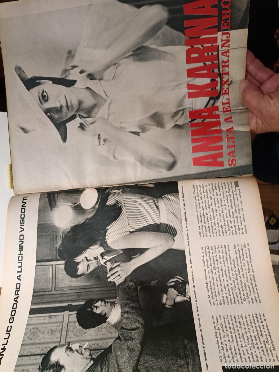 Coleccionismo de revistas y peri&oacute;dicos: ANNA KARINA Y MASTROIANNI PROTAGONIZAN EL EXTRANJERO DE CAMUS DIRIGIDA POR VISCONTI. DE TRIUNFO 1967