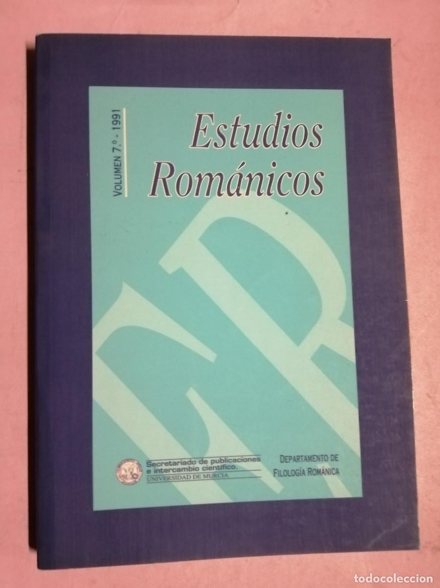 Coleccionismo de revistas y peri&oacute;dicos: ESTUDIOS ROMANICOS (VOLUMEN 7) 1991