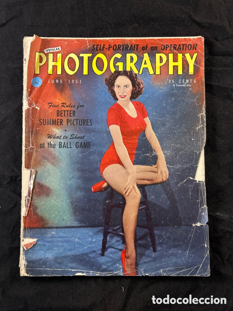 Coleccionismo de revistas y peri&oacute;dicos: POPULAR PHOTOGRAPHY JUNE 1951