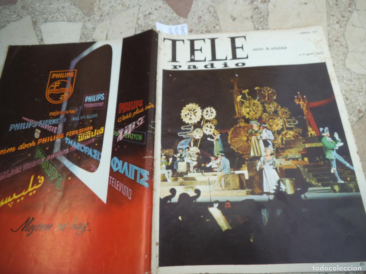 Coleccionismo de revistas y peri&oacute;dicos: tele radio n&ordm; 397, 1965, barco a la vista, sintonias, astro vision josita hernan