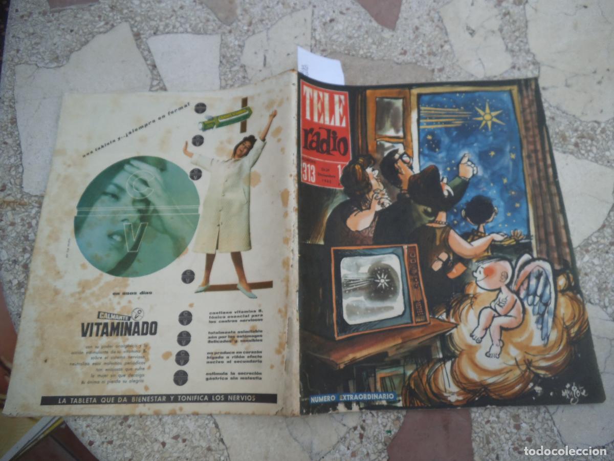 Coleccionismo de revistas y peri&oacute;dicos: tele radio n&ordm; 313, 1965, numero extraordinario, matias prets (padre),federico gallo, sor sonrisa