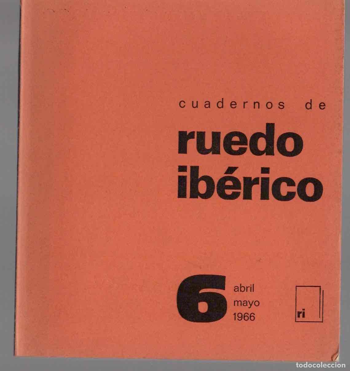 Coleccionismo de revistas y peri&oacute;dicos: CUADERNOS DE RUEDO IB&Eacute;RICO. N&ordm; 6 ABRIL MAYO 1966