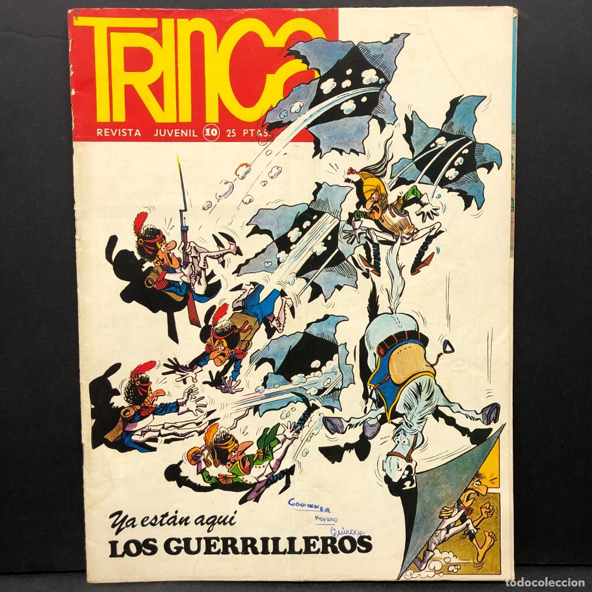 Coleccionismo de revistas y peri&oacute;dicos: TRINCA - REVISTA JUVENIL - N&ordm;10 - LOS GUERRILLEROS - 1971 - EDITA DONCEL / 1342