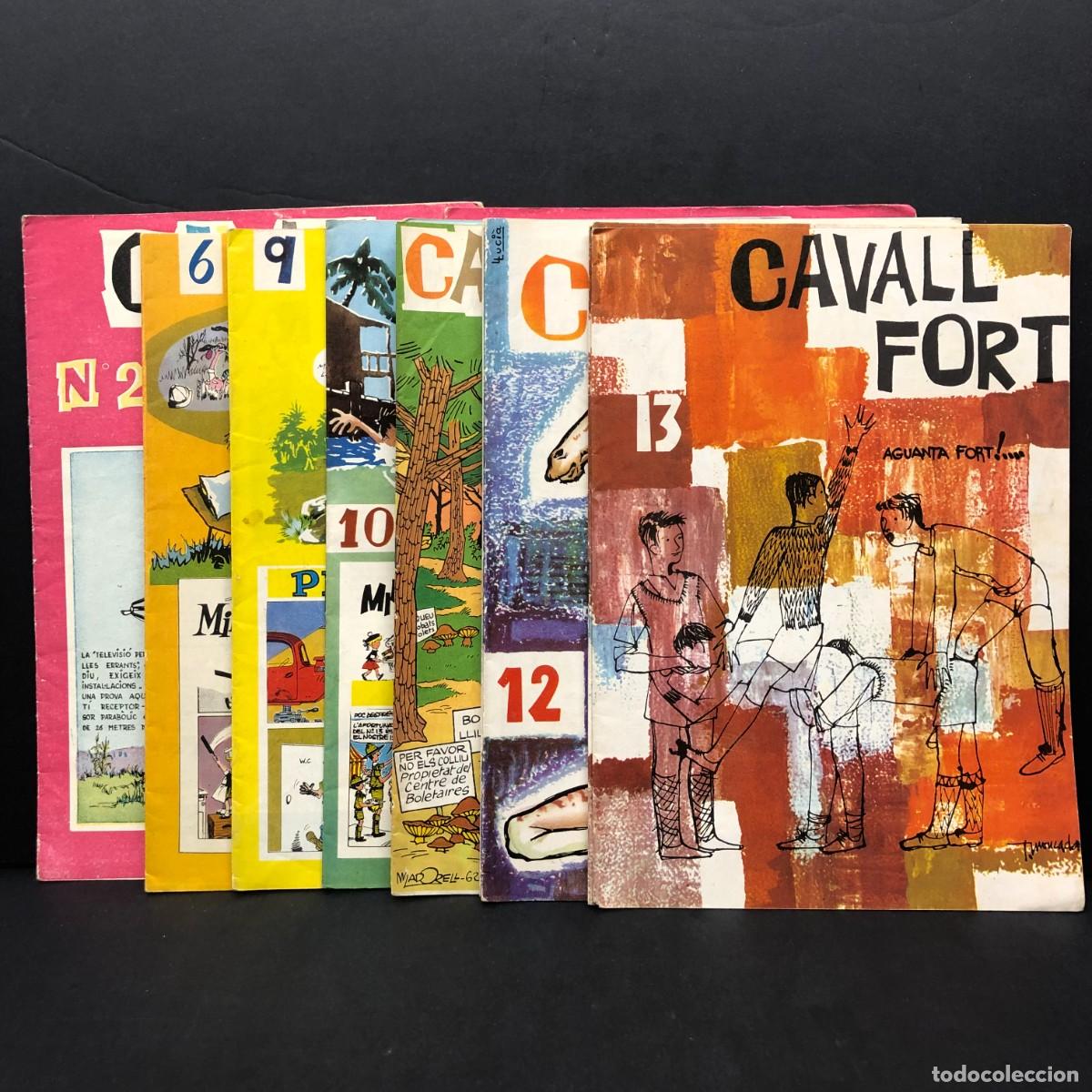 Coleccionismo de revistas y peri&oacute;dicos: COLECCION 15 REVSITAS CAVALL FORT - N&ordm;2, 6, 9, 10, 11, 12 Y 13 / 1345