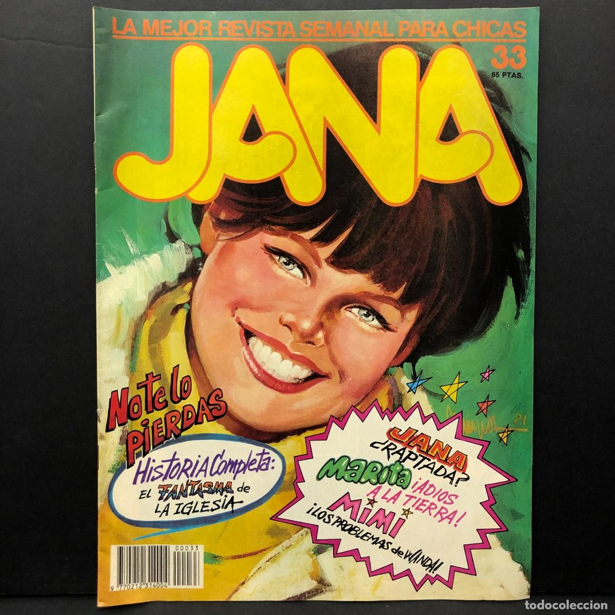 Coleccionismo de revistas y peri&oacute;dicos: REVISTA SEMANAL PARA CHICAS - N&ordm;33 - JANA - EDITORIAL SARPE / 1352