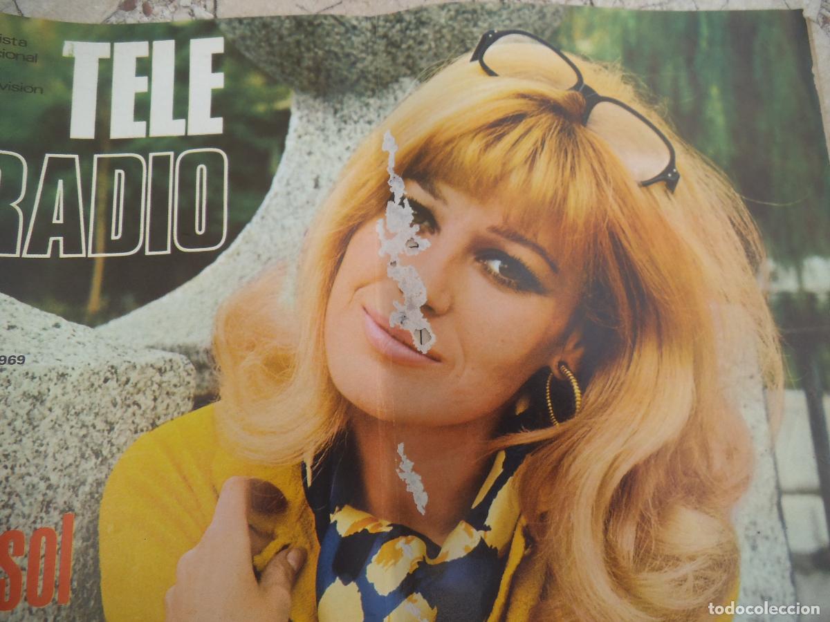 Coleccionismo de revistas y peri&oacute;dicos: tele radio n&ordm; 598, 1969, marisol gonzalez, un millon para el mejorbetty missiego, luis mariano,