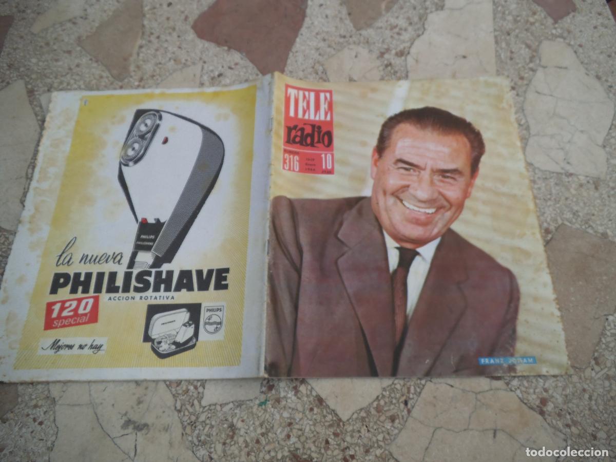 Coleccionismo de revistas y peri&oacute;dicos: tele radio n&ordm; 316, 1964, el duo dinamico, mara laso, quien tiene la palabra, frank johan, mariano me
