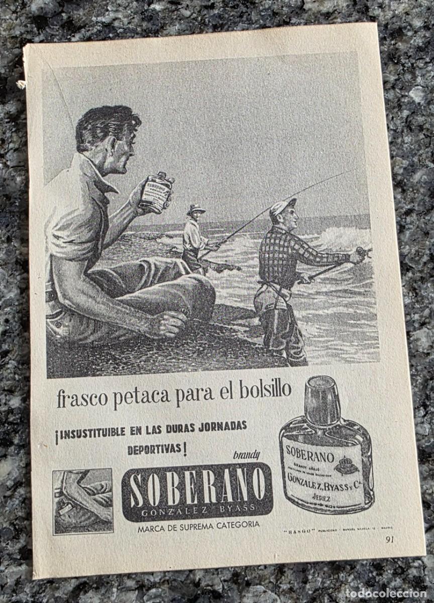 Coleccionismo de revistas y peri&oacute;dicos: ANTIGUO ANUNCIO SOBERANO
