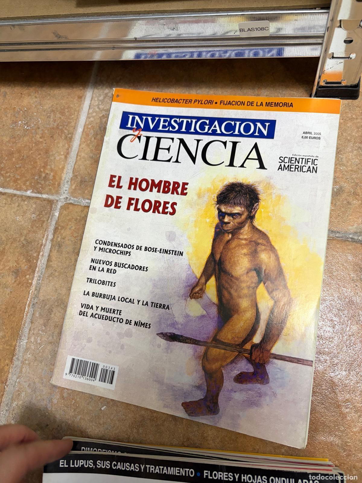 Coleccionismo de revistas y peri&oacute;dicos: BLAS108C Investigaci&oacute;n y Ciencia abril 2005 n.&ordm; 343 REVISTA