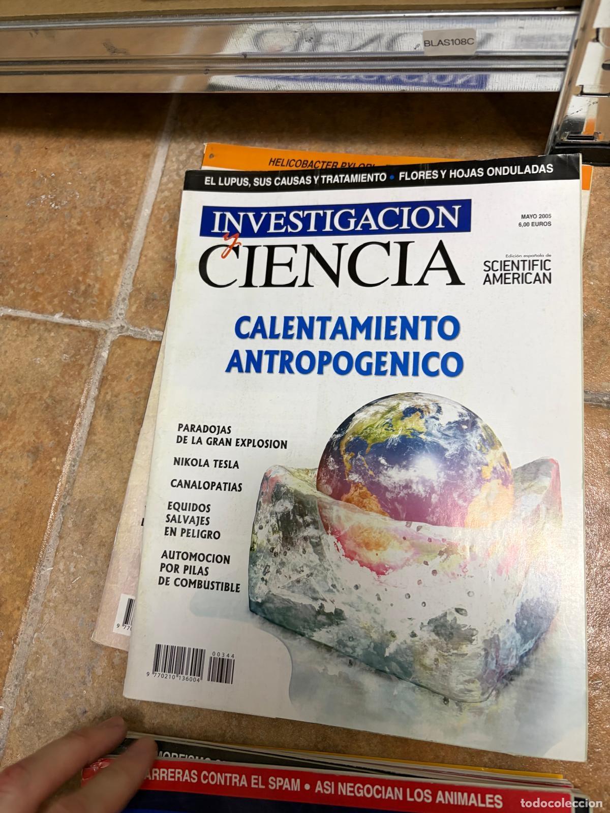 Coleccionismo de revistas y peri&oacute;dicos: BLAS108C Investigaci&oacute;n y Ciencia mayo 2005 n.&ordm; 344 REVISTA