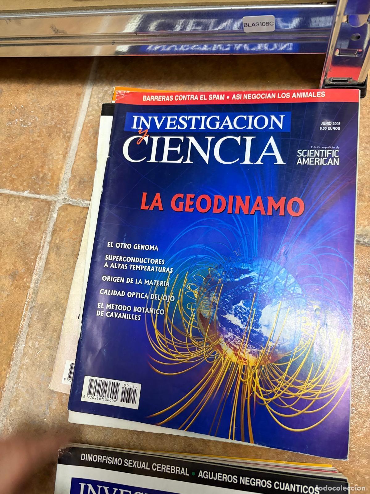 Coleccionismo de revistas y peri&oacute;dicos: BLAS108C Investigaci&oacute;n y Ciencia junio 2005 n.&ordm; 345 REVISTA