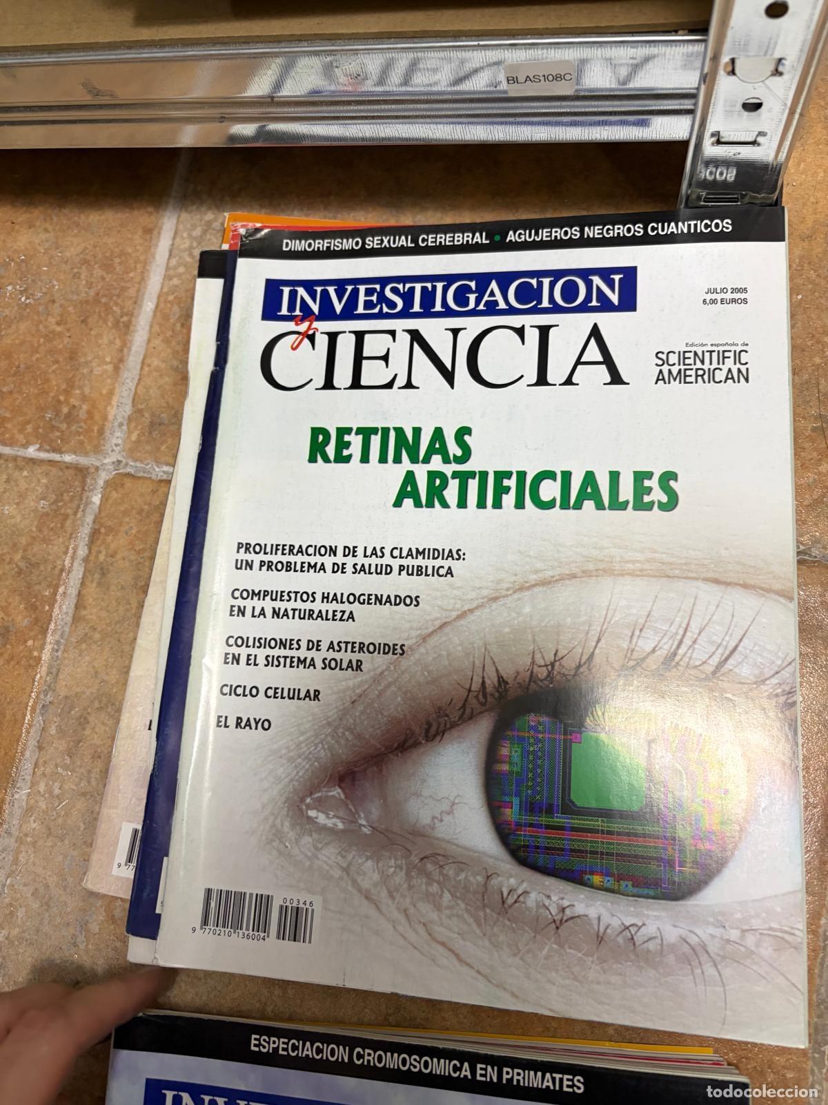 Coleccionismo de revistas y peri&oacute;dicos: BLAS108C Investigaci&oacute;n y Ciencia julio 2005 n.&ordm; 346 REVISTA
