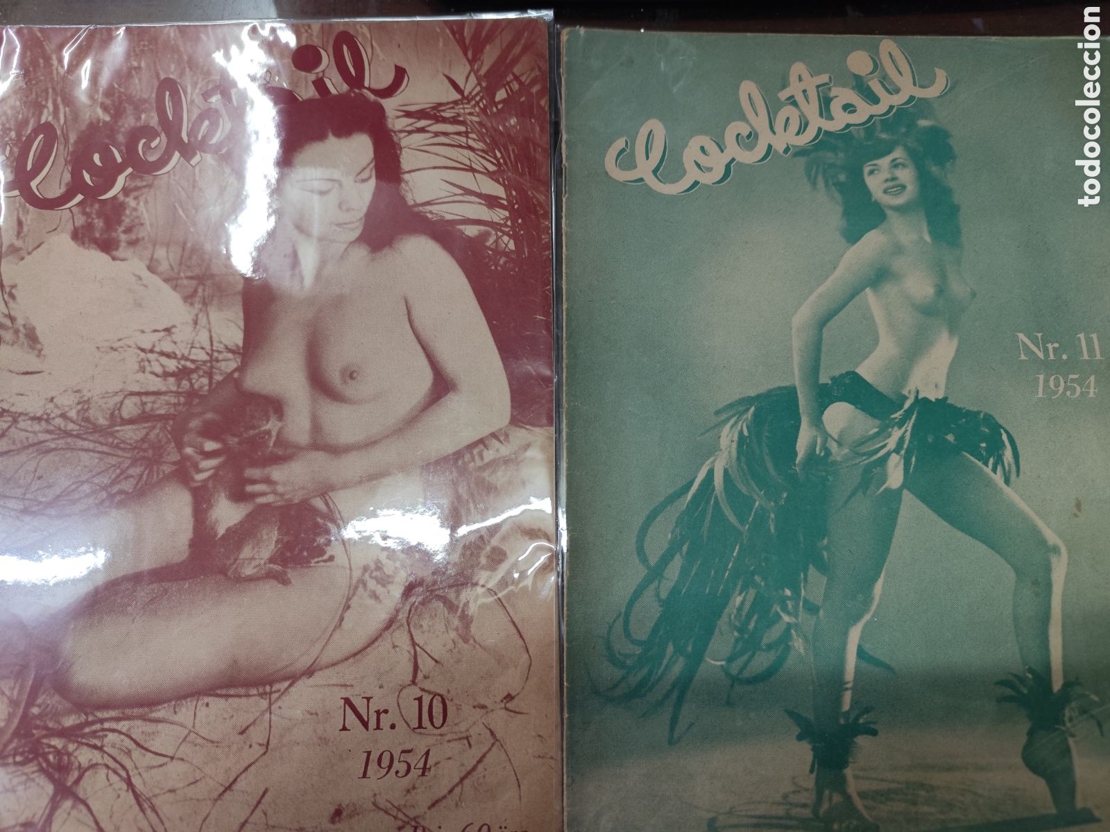 Coleccionismo de revistas y peri&oacute;dicos: Lote 4 ejemplares revista Erotica Noruega Cocletail