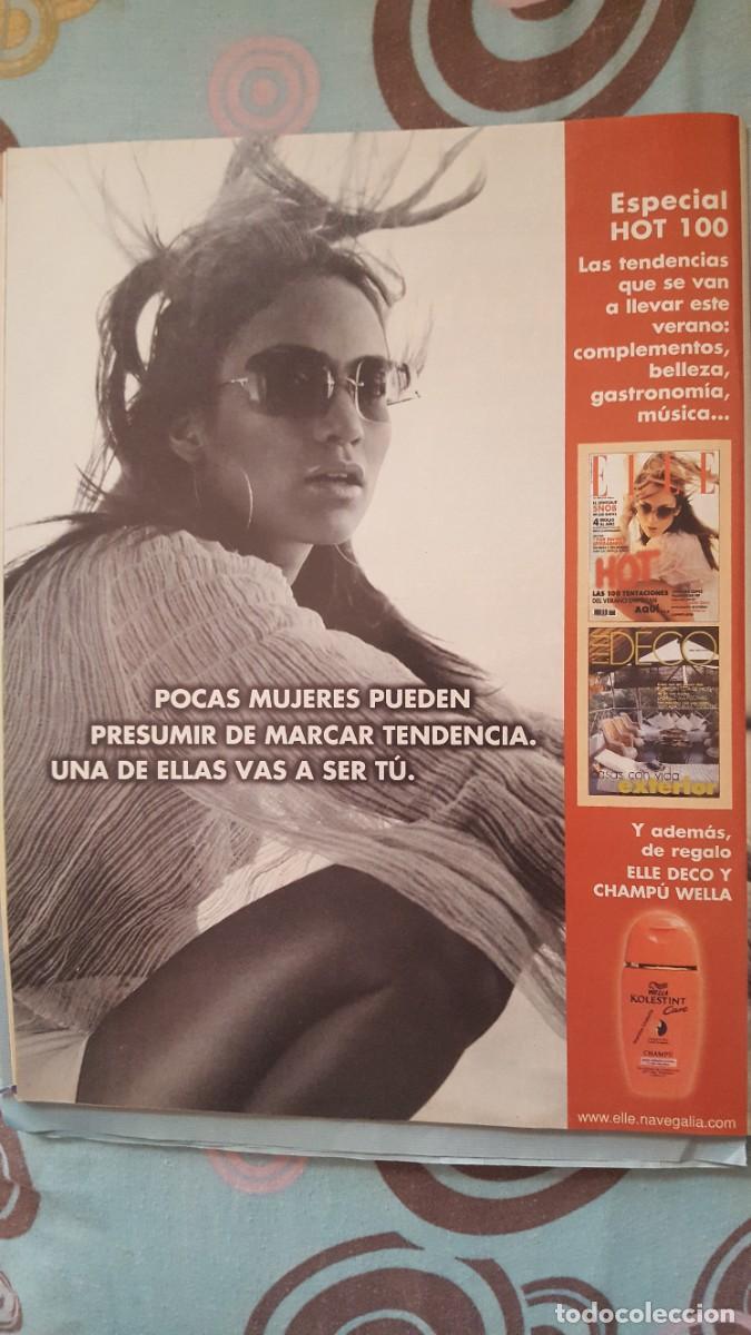 Coleccionismo de revistas y peri&oacute;dicos: Recorte de revista. Jennifer L&oacute;pez.