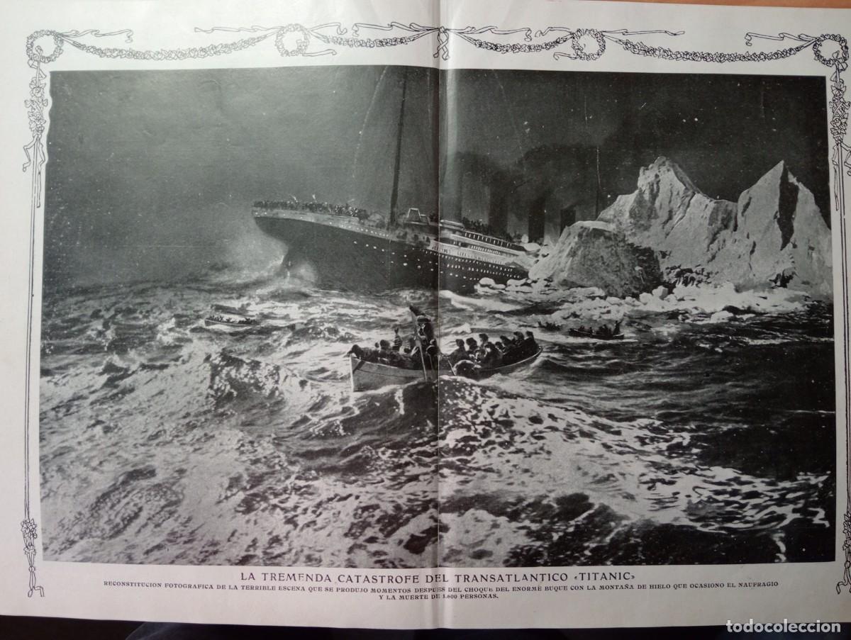 Coleccionismo de revistas y peri&oacute;dicos: REVISTA ENTERA A&Ntilde;O 1912 CON EL REPORTAJE MAS ESPECTACULAR SOBRE EL HUNDIMIENTO DEL TITANIC
