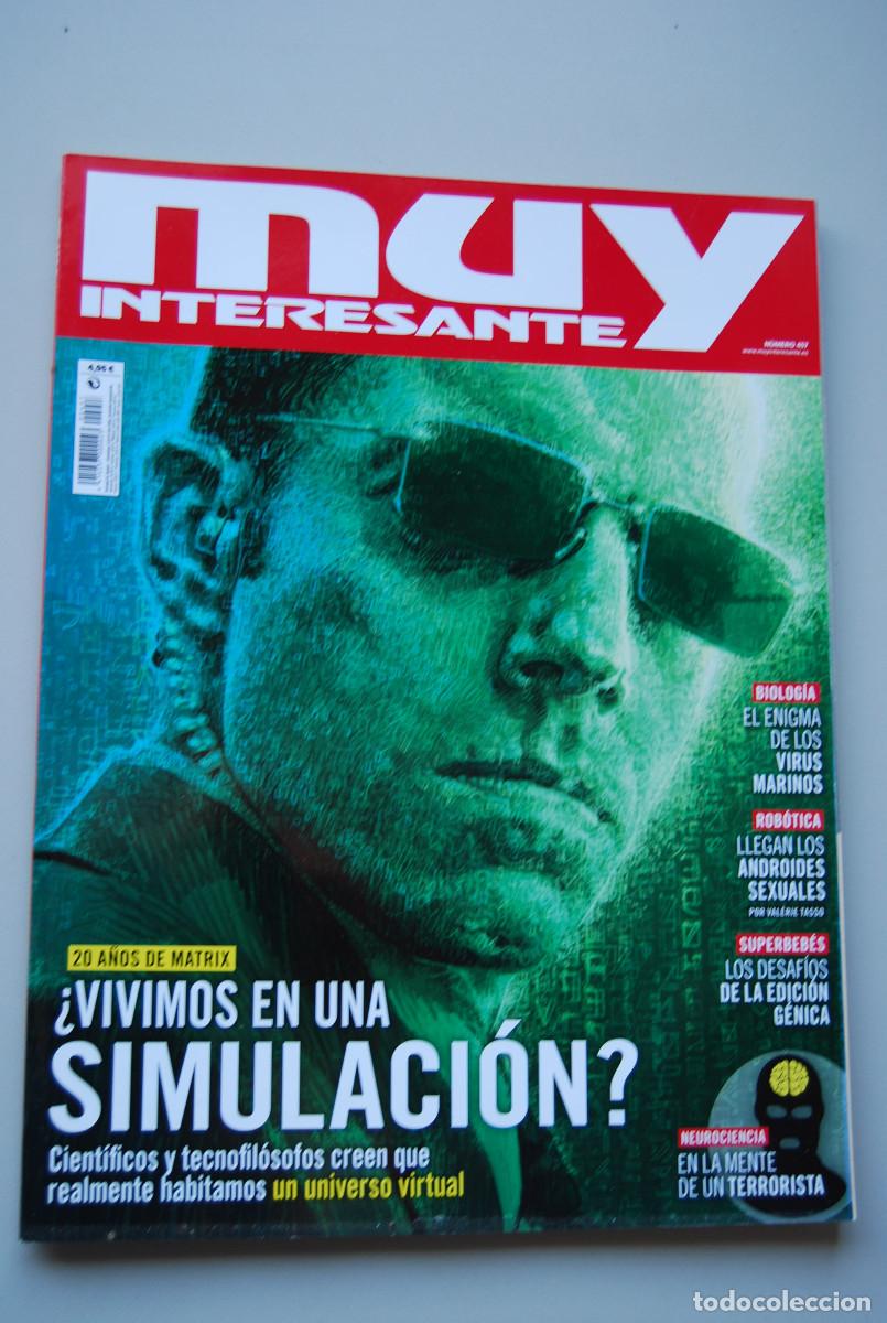 Coleccionismo de revistas y peri&oacute;dicos: MUY INTERESANTE.NUM.457- 2019 :20 A&Ntilde;OS DE MATRIX-VIRUS MARINOS-ANDROIDES SEXUALES-EDICION G&Eacute;NICA
