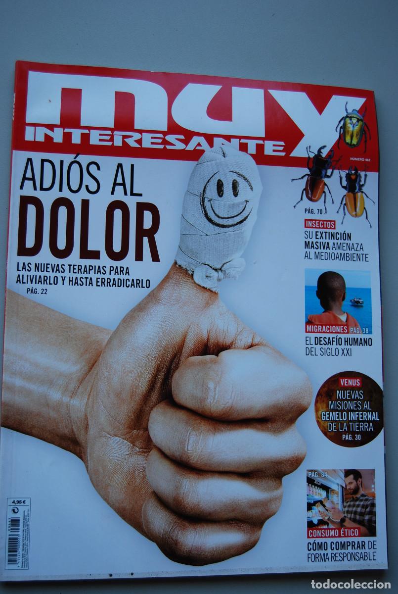 Coleccionismo de revistas y peri&oacute;dicos: MUY INTERESANTE.NUM.461- 2019 : ADIOS AL DOLOR-MIGRACIONES-INSECTOS-CONSUMO &Eacute;TICO-VENUS