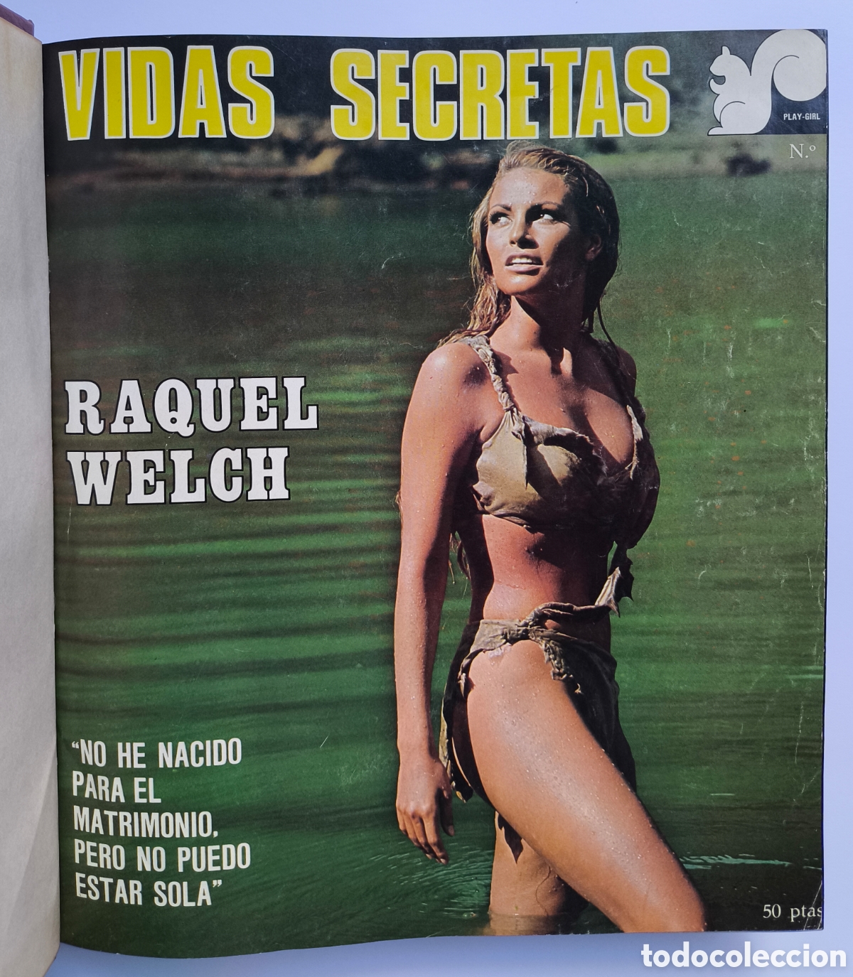 Coleccionismo de revistas y peri&oacute;dicos: VIDAS SECRETAS REVISTA BARDOT WELCH LOREN SCHNEIDER FONDA CARDINALE BIRKIN ... CINE 1975