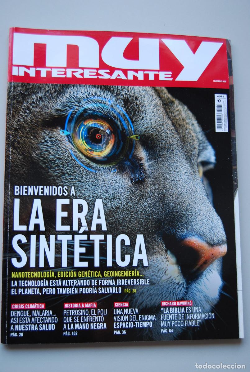 Coleccionismo de revistas y peri&oacute;dicos: MUY INTERESANTE.NUM.465- 2020 : ERA SINT&Eacute;TICA-CRIS&Iacute;S CLIM&Aacute;TICA-HISTORIA Y MAFIA-LA BIBLIA-