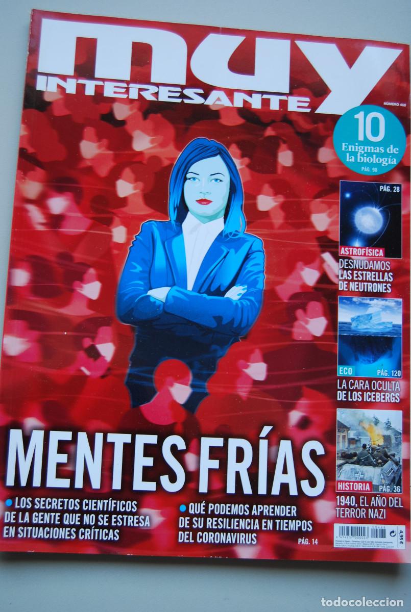 Coleccionismo de revistas y peri&oacute;dicos: MUY INTERESANTE.NUM.468- 2020 : MENTES FR&Iacute;AS-ESTRELLAS DE NEUTRONES-ICEBERGS-1940:TERROR NAZI