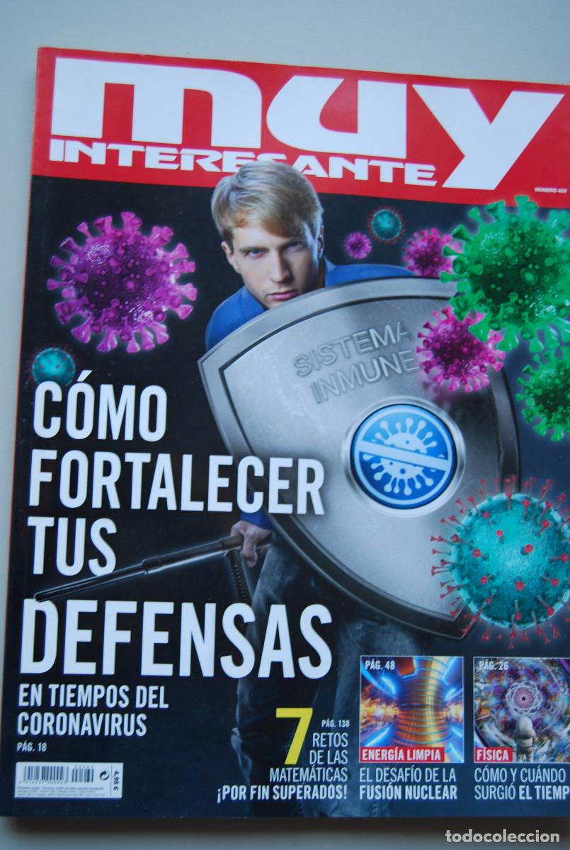 Coleccionismo de revistas y peri&oacute;dicos: MUY INTERESANTE.NUM.469- 2020 : FORTALECER TUS DEFENSAS-FUSION NUCLEAR-7 RETOS MATEM&Aacute;TICOS.