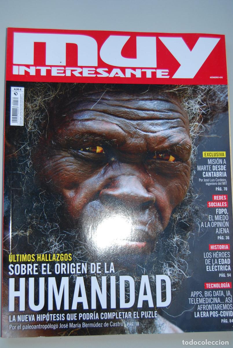 Coleccionismo de revistas y peri&oacute;dicos: MUY INTERESANTE.NUM.470- 2020 : ORIGEN DE LA HUMANIDAD-ERA POS.COVID-FOPO-MISI&Oacute;N A MARTE