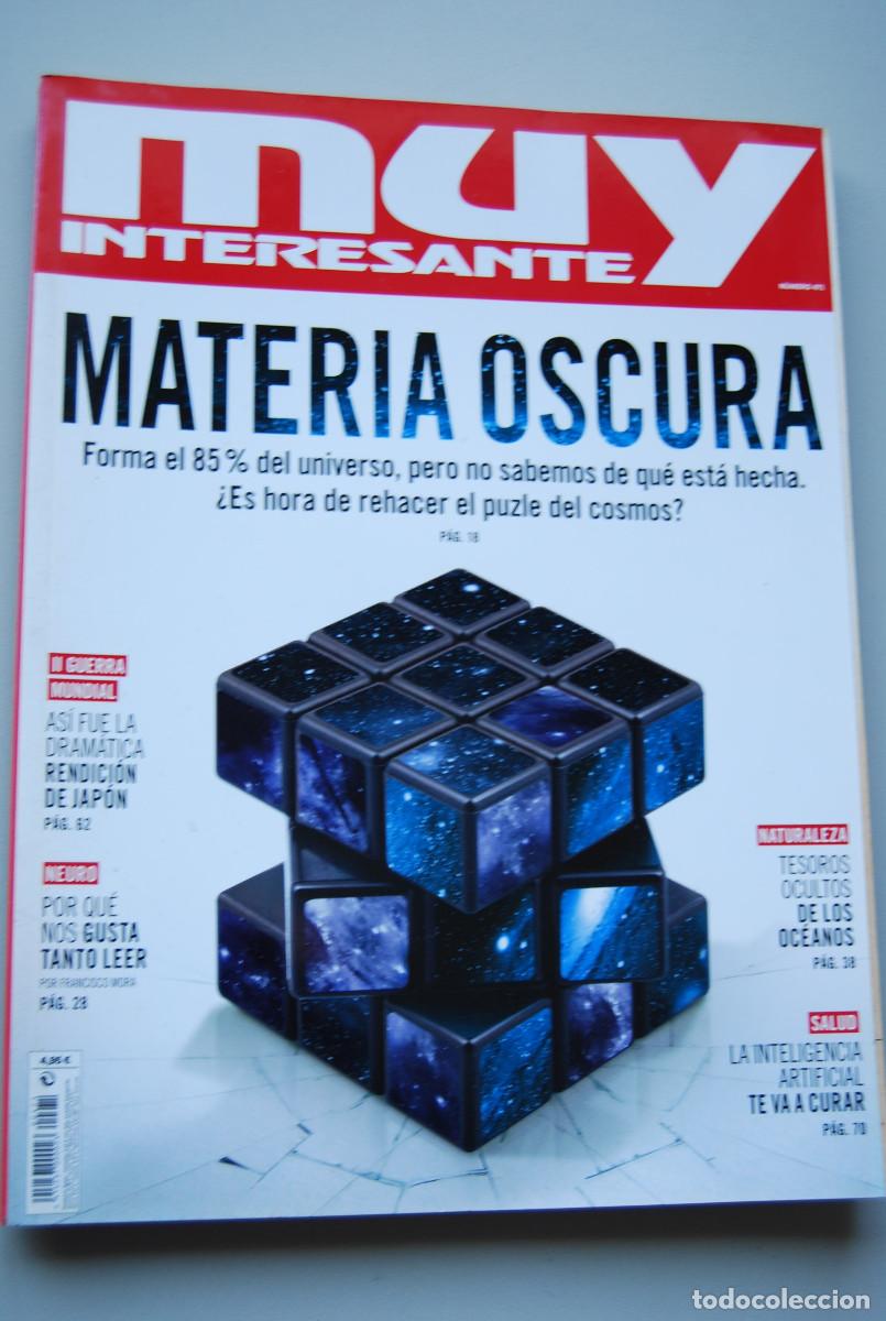Coleccionismo de revistas y peri&oacute;dicos: MUY INTERESANTE.NUM.471- 2020 : MATERIA OSCURA-RENDICION DE JAPON-TESOROS DE LOS OC&Eacute;ANOS-IA,TE CURA