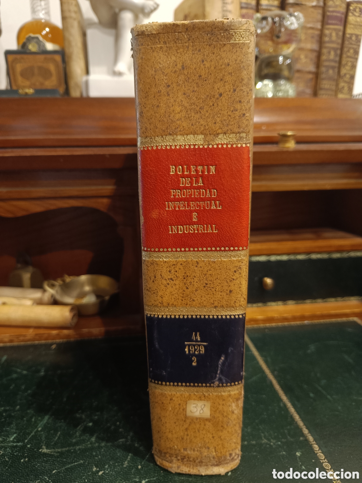 Coleccionismo de revistas y peri&oacute;dicos: BOLET&Iacute;N OFICIAL DE LA PROPIEDAD INDUSTRIAL. 1929. MARCAS COMERCIALES Y PATENTES. ILUSTRADO.