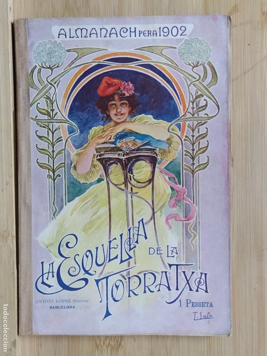 Coleccionismo de revistas y peri&oacute;dicos: LA ESQUELLA DE LA TORRATXA - ALMANACH PER A 1902 - ALMANAQUE DE L'ESQUELLA