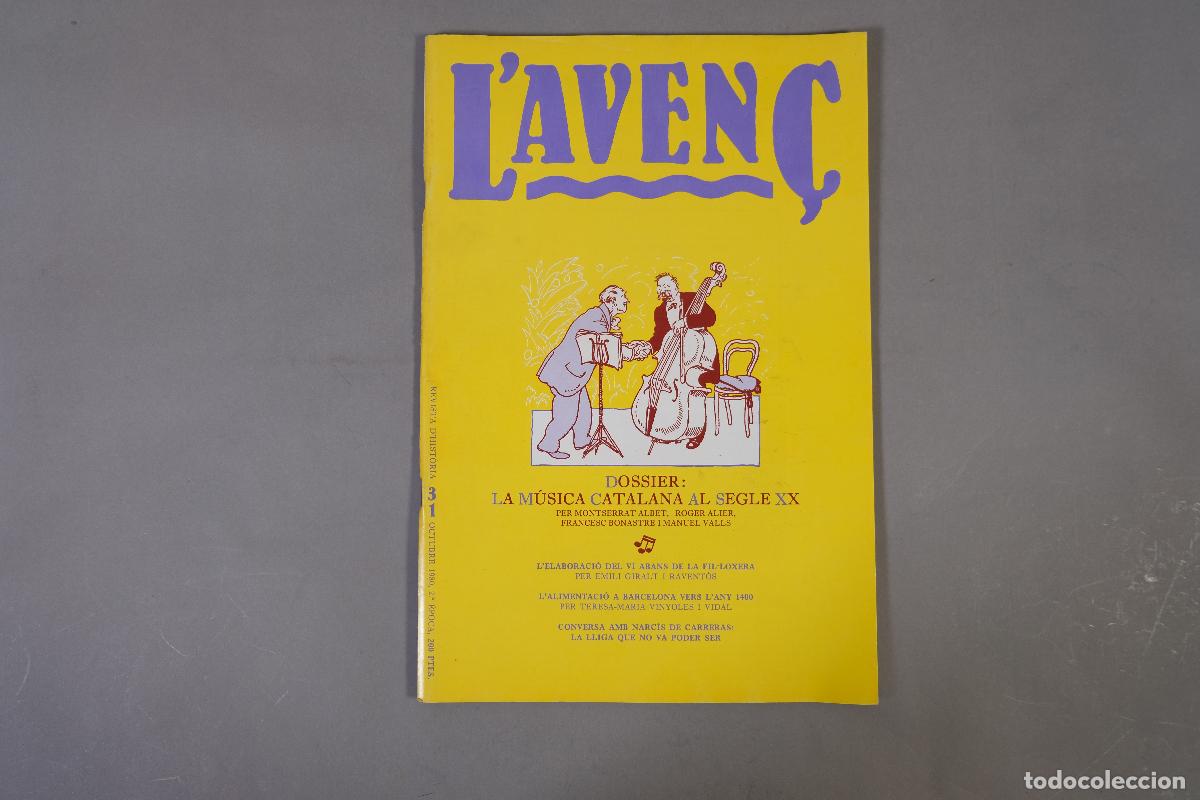 Coleccionismo de revistas y peri&oacute;dicos: L'Aven&ccedil;. Revista d'Hist&ograve;ria. N&ordm; 31, octubre - L'Aven&ccedil;, 1980.
