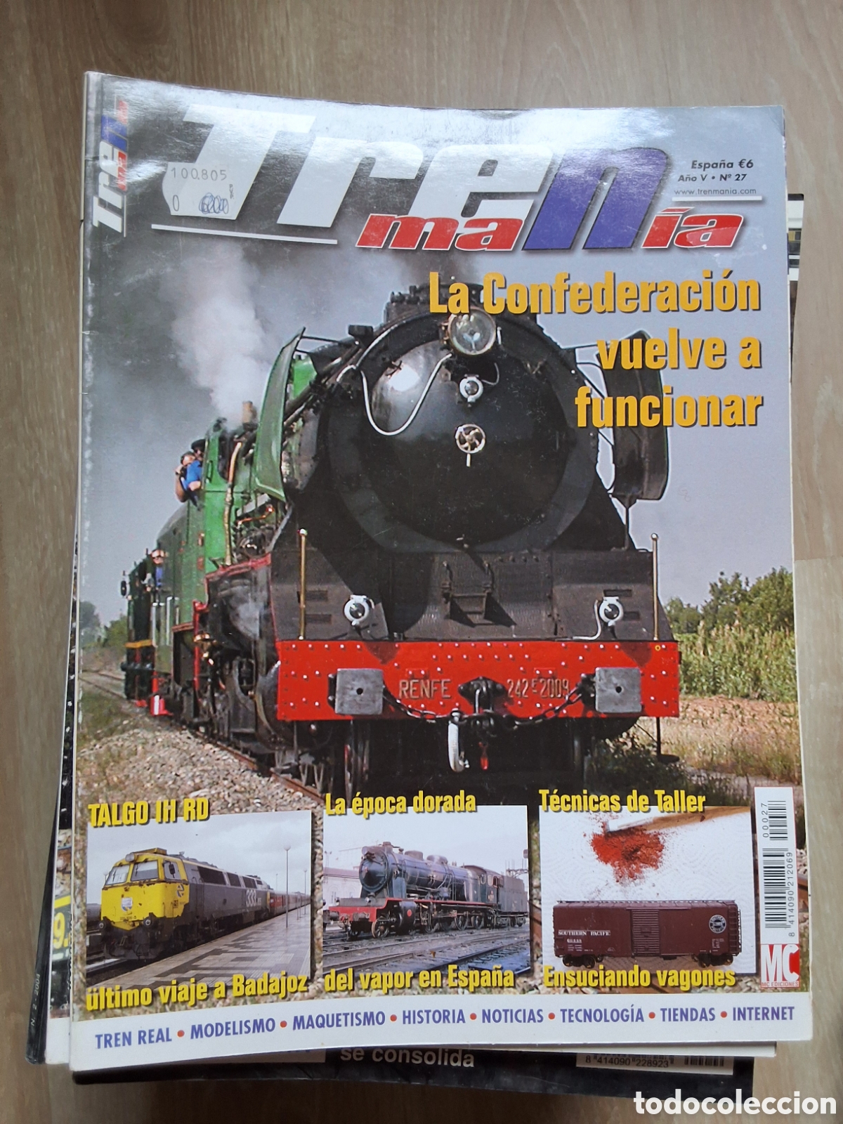 Coleccionismo de revistas y peri&oacute;dicos: Tren mania revista trenes y maquetas n&uacute;mero 27 a&ntilde;o 2005/8 edita MC