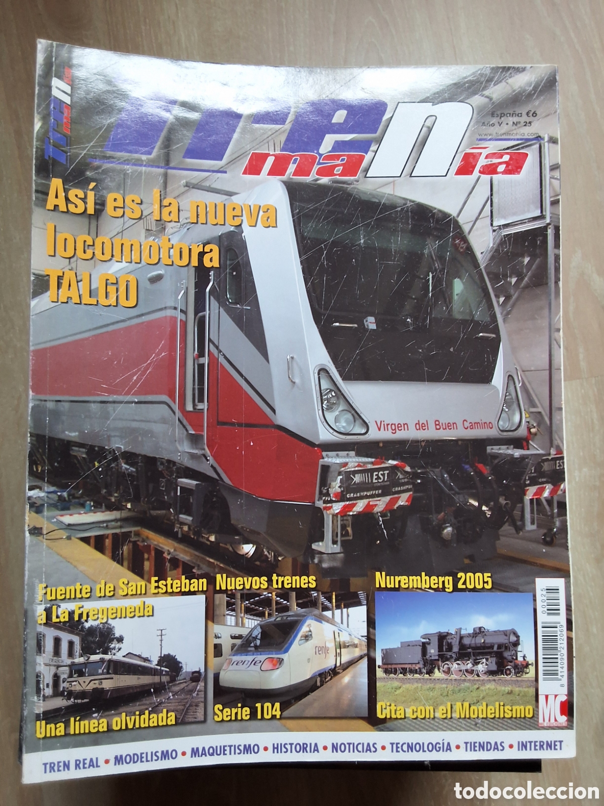 Coleccionismo de revistas y peri&oacute;dicos: Tren mania revista trenes y maquetas n&uacute;mero 25 a&ntilde;o 2005/4 edita MC