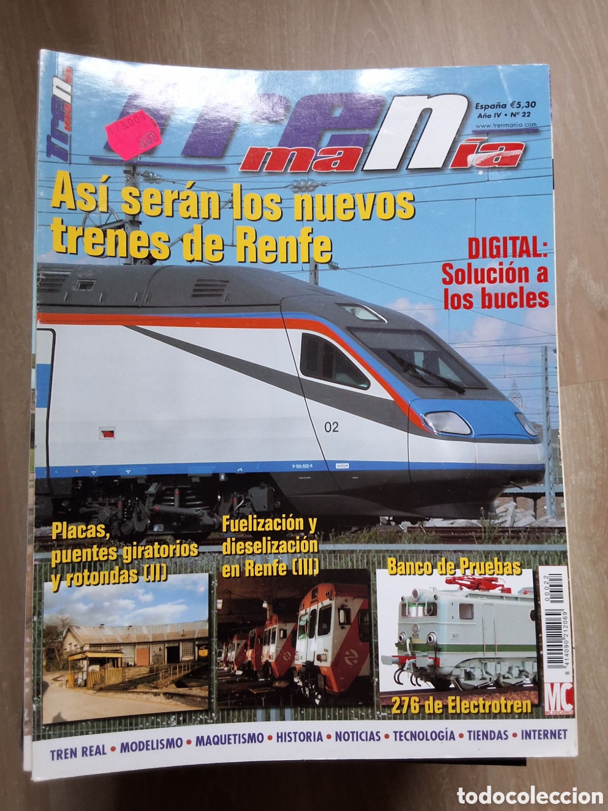 Coleccionismo de revistas y peri&oacute;dicos: Tren mania revista trenes y maquetas n&uacute;mero 22 a&ntilde;o 2004/10 edita MC