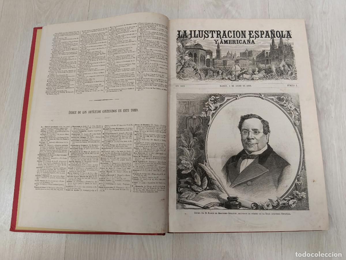Coleccionismo de revistas y peri&oacute;dicos: La ilustraci&oacute;n espa&ntilde;ola y americana. Revista de bellas artes y actualidades. Tomo I.
