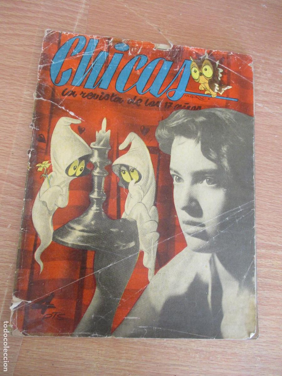Coleccionismo de revistas y peri&oacute;dicos: REVISTA CHICAS, 2&ordf; &Eacute;POCA, N&ordm;. 128- A&Ntilde;O 1952