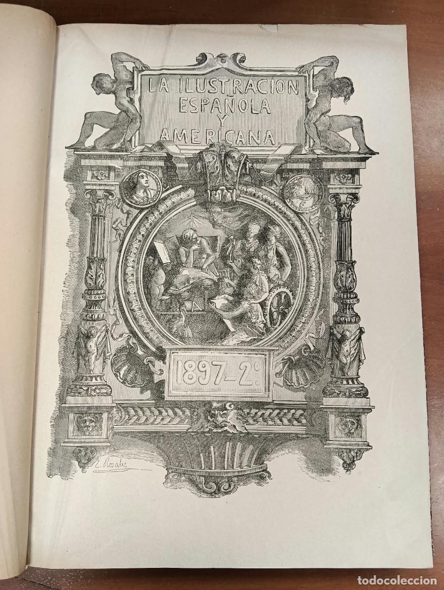 Coleccionismo de revistas y peri&oacute;dicos: La ilustraci&oacute;n espa&ntilde;ola y americana. Revista de bellas artes y actualidades. Tomo II.