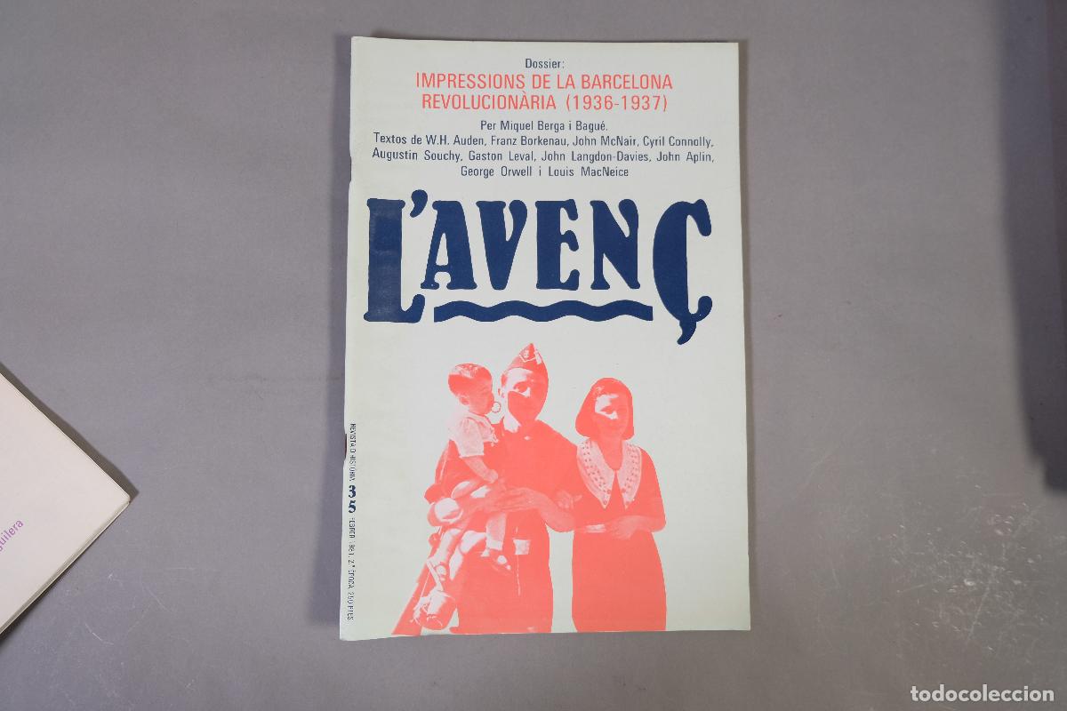 Coleccionismo de revistas y peri&oacute;dicos: L'Aven&ccedil;. Revista d'Hist&ograve;ria. N&ordm; 35, febrer - L'Aven&ccedil;, 1981.