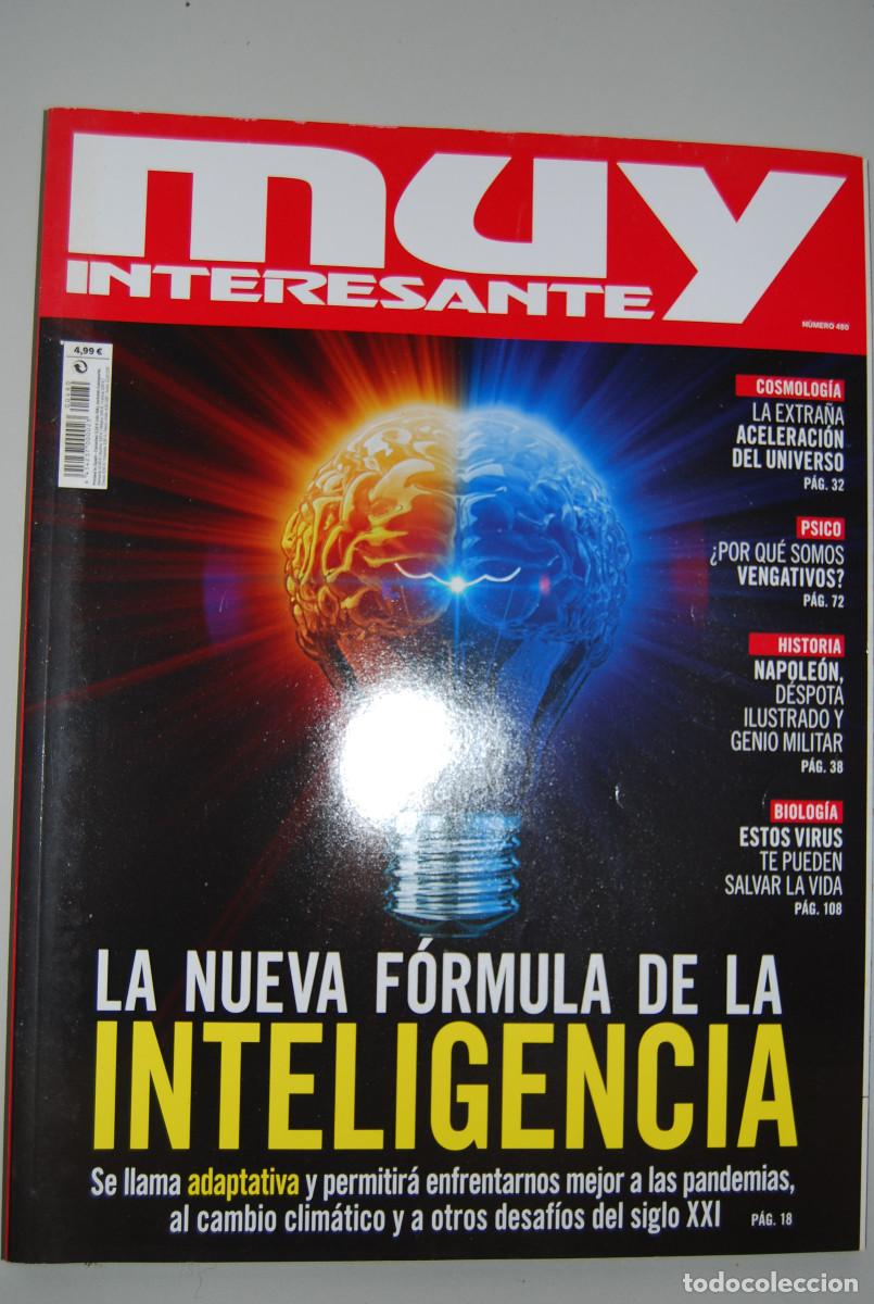 Coleccionismo de revistas y peri&oacute;dicos: MUY INTERESANTE.NUM.480-2021 : INTELIGENCIA, FORMULA-ACELERACION DEL UNIVERSO-NAPOLEON-VIRUS