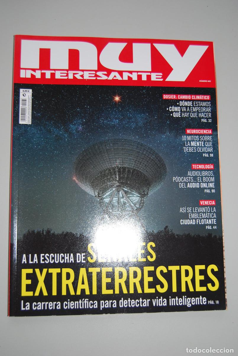 Coleccionismo de revistas y peri&oacute;dicos: MUY INTERESANTE.NUM.483-2021 : EXTRATERRESTRES-CAMBIO CLIM&Aacute;TICO-AUDIO ONLINE-VENECIA-NEUROCIENCIA