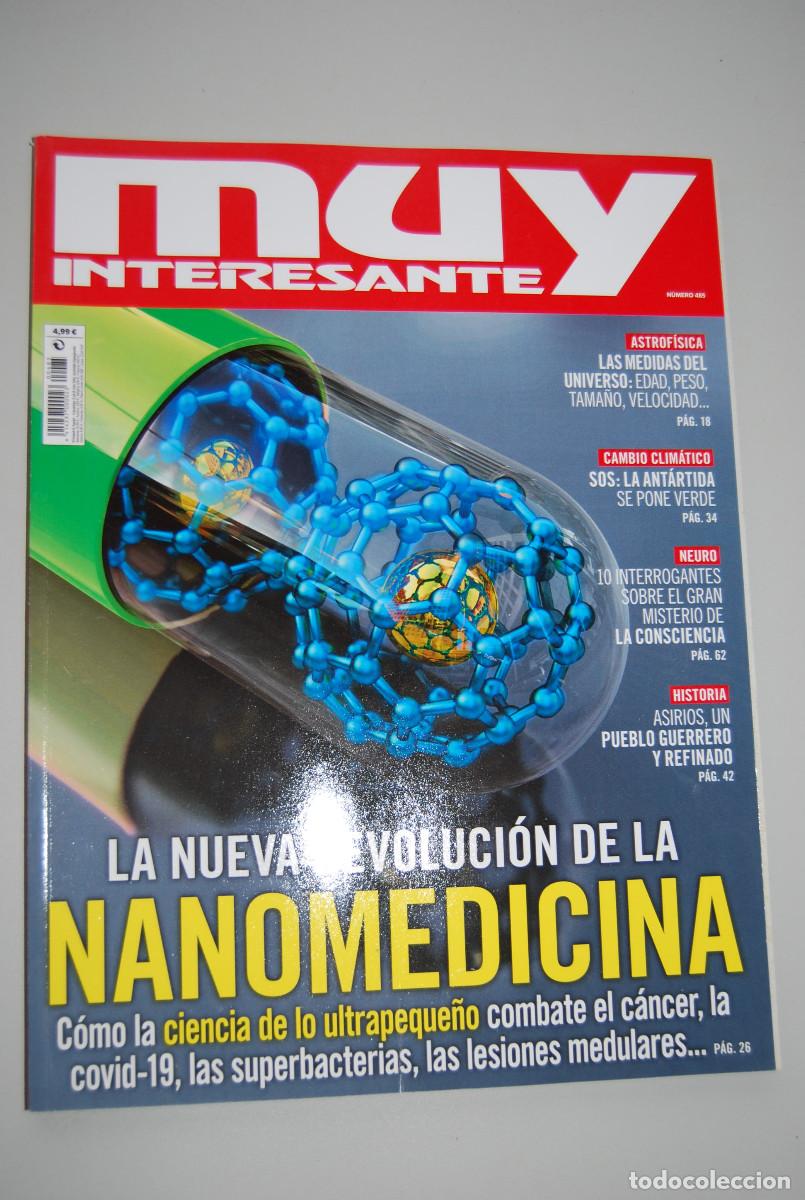 Coleccionismo de revistas y peri&oacute;dicos: MUY INTERESANTE.NUM.485-2021 : NANOMEDICINA-SOS ANTARTIDA-LA CONSCIENCIA-ASIRIOS-ASTROFISICA