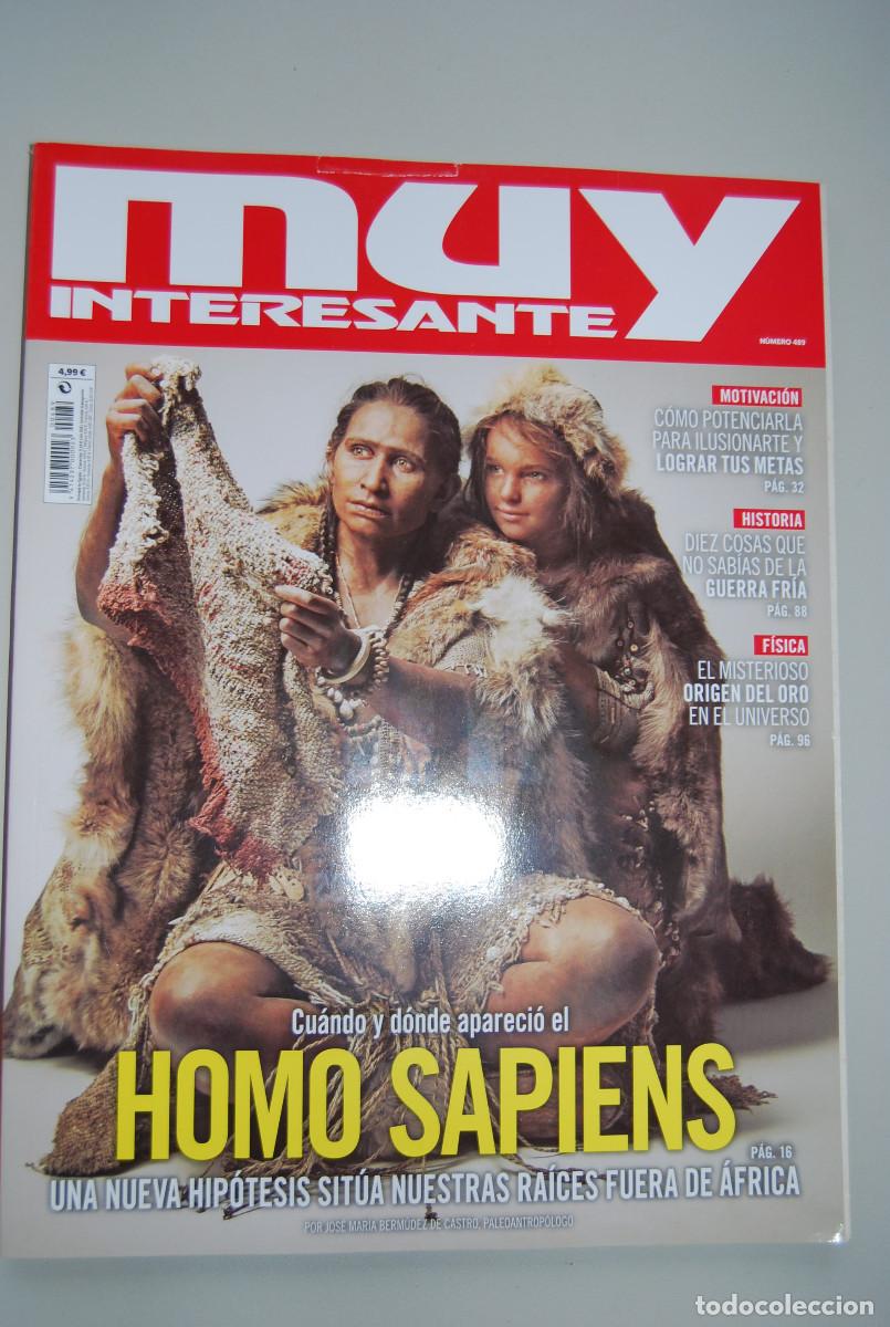 Coleccionismo de revistas y peri&oacute;dicos: MUY INTERESANTE.NUM.489-2022 : HOMO SAPIENS-MOTIVACION-GUERRA FRIA-ORIGEN DEL ORO