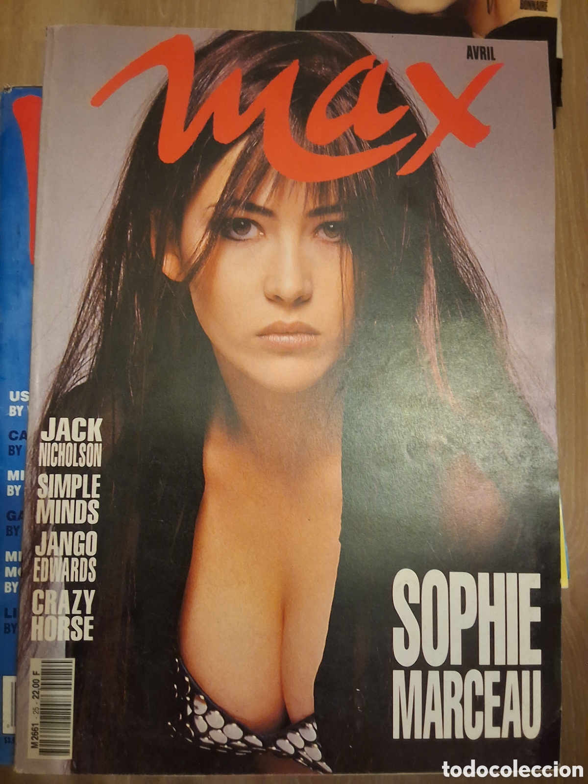 Coleccionismo de revistas y peri&oacute;dicos: Max revista actualidad moda francesa a&ntilde;o 1991/4 Sophie Marceau Meg Ryan Winona Ryder