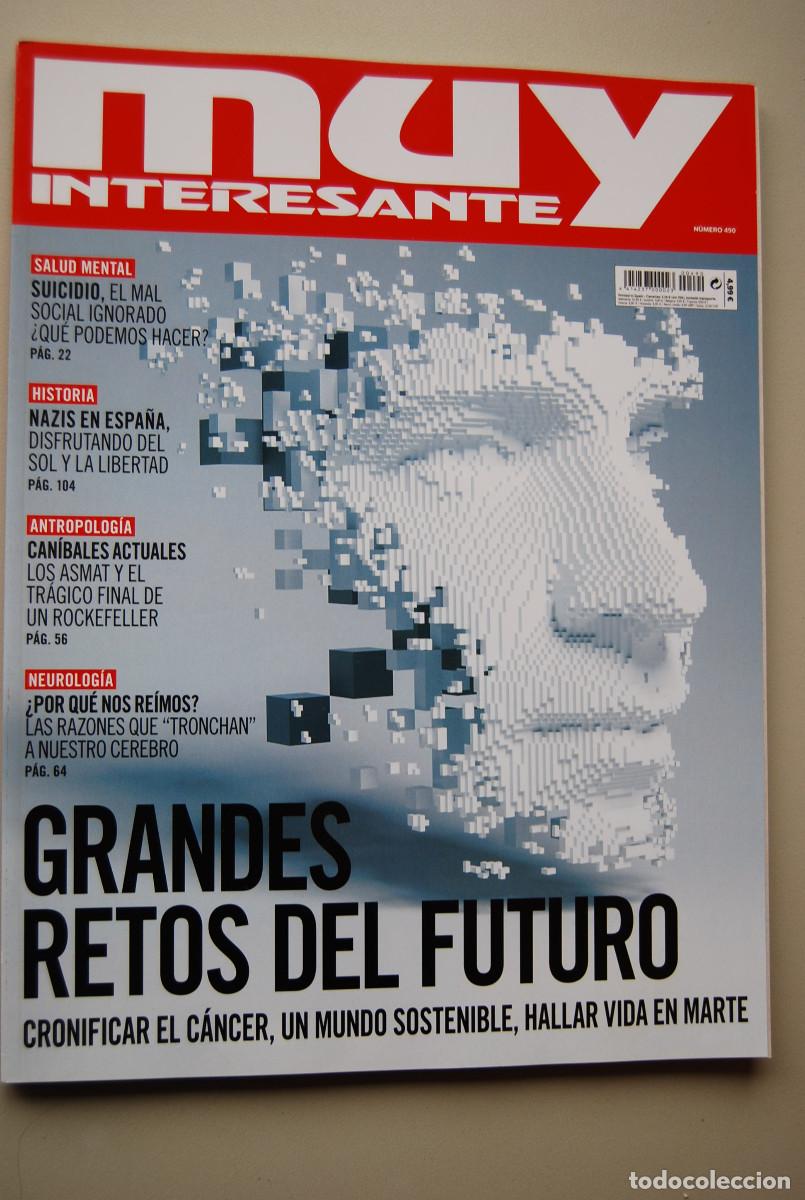 Coleccionismo de revistas y peri&oacute;dicos: MUY INTERESANTE.NUM.490-2022 : RETOS DEL FUTURO-SUICIDIO-NAZIS EN ESPA&Ntilde;A-CANIBALES-LA RISA