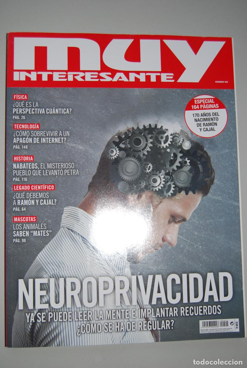 Coleccionismo de revistas y peri&oacute;dicos: MUY INTERESANTE.NUM.492-2022 : NEUROPRIVACIDAD-PERSPECTIVA CUANTICA-NABATEOS-RAM&Oacute;N Y CAJAL-APAGON